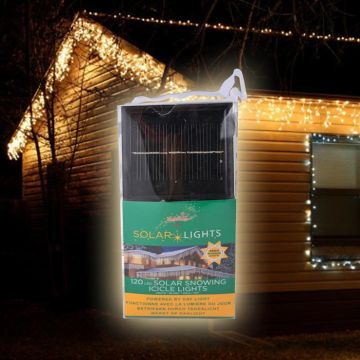 Solar Ijspegels 120 Led 2.3 meter