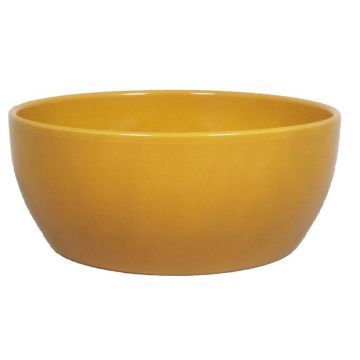 Schaal Boule OkerGeel D24,5H9,5cm Schaal Boule OkerGeel D24,5H9,5cm