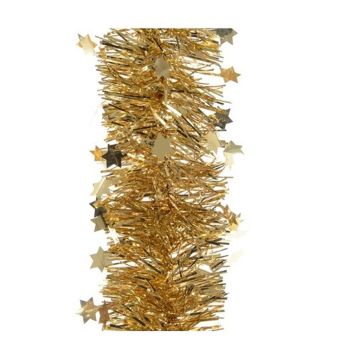 Kerstboom slinger ster 270 cm goud