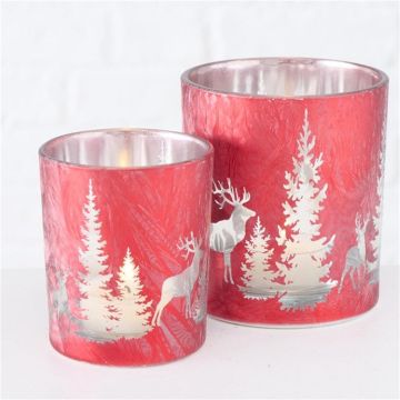 Boltze Home Windlicht Winterdays 2 delig