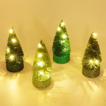 Boltze Home frosty LED Kerstboom- different angle