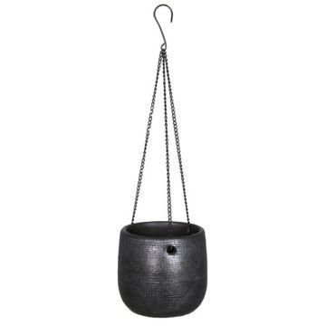 Hangpot Mira D16 H14cm Industrieel Zwart.jpg