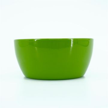 Apple green ceramic bowl