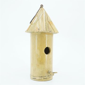 Bamboo bird house