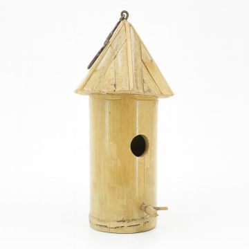 Bamboo bird house