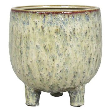 15.320 Pot op voet sierra creme 15 cm