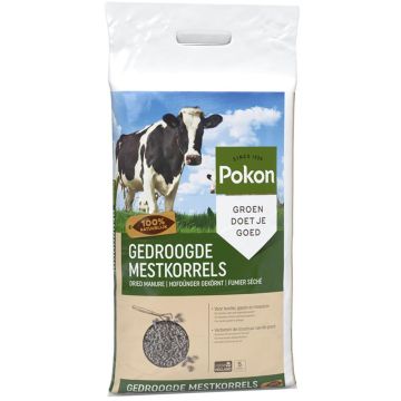 Pokon gedroogde mestkorrels 5kg Pokon gedroogde mestkorrels 5kg