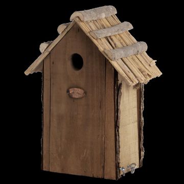 NK07 Nestkast koolmees rieten dak