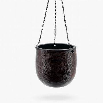 Brown Hang Basket Mira17 cm hoog 58